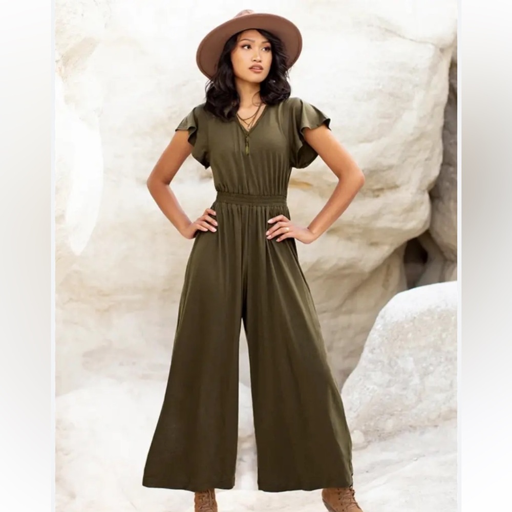 Starlie jumpsuit, charcoal heather